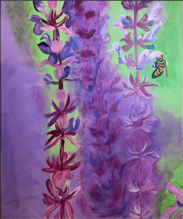 Spring Buzz by artist Rosalinda Peña